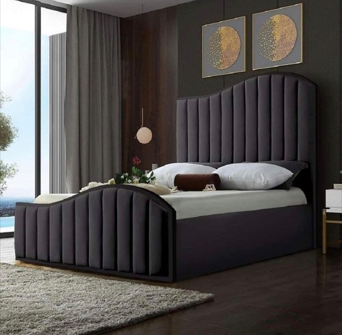 Royal upholstered bed - frame,