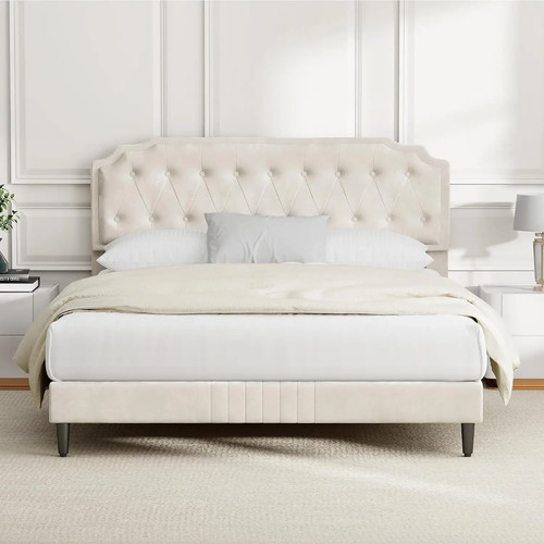 Cozyliving upholstered bed - cozyliving,