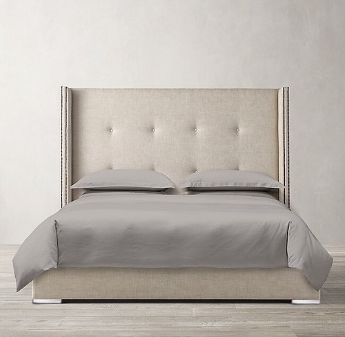 Wingback headboard double - wingback,