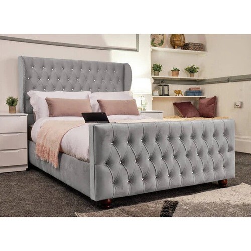 New plush velvet upholstered - new,