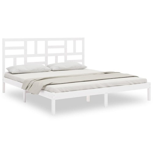 Solid wood bed - bed, home