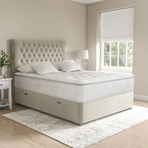 Ottoman divan bed chesterfield - bed,