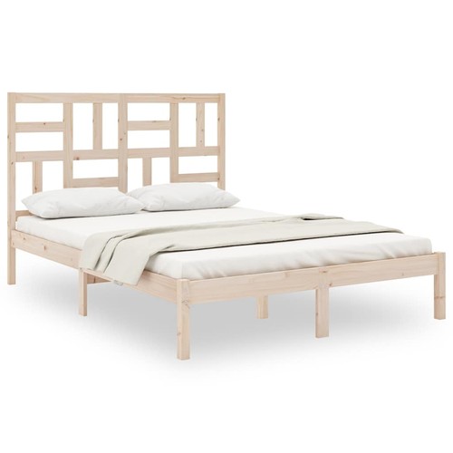 Solid wood bed frame home - solid,