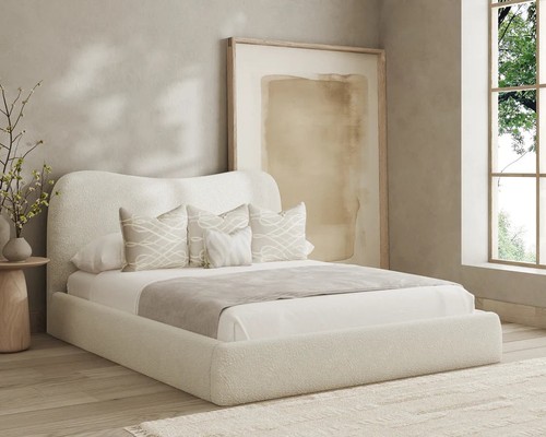 Teddy boucle bed - teddy,
