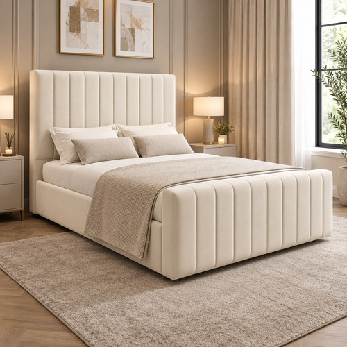 Luxury line panel bed frame - bed,