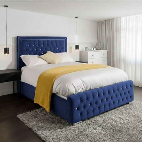 Double hilton bed frame plush - hilton,