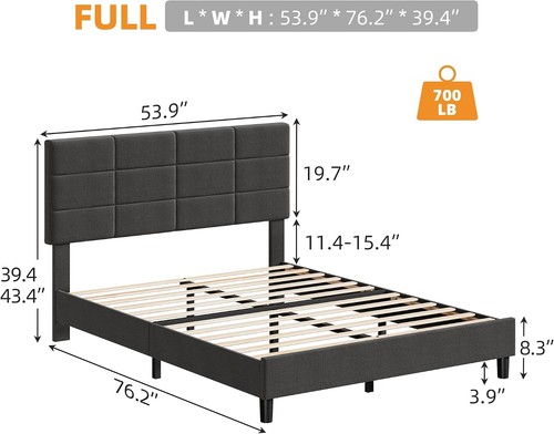For upholstered bed - upholstered,