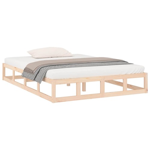 Solid wood bed - wood,