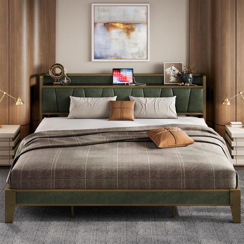 King bed frame - bed, with