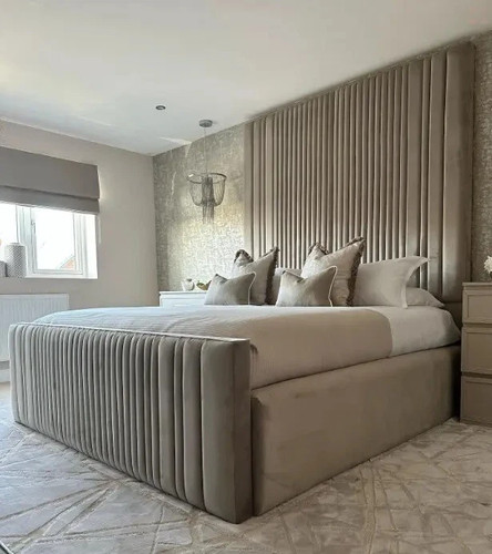 High headboard bed designer - headboard,