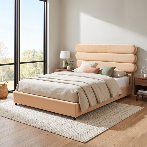 Double upholstered headboard - double,