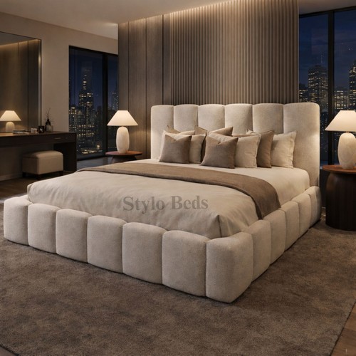 Ambassador ottoman thick sides - thick,