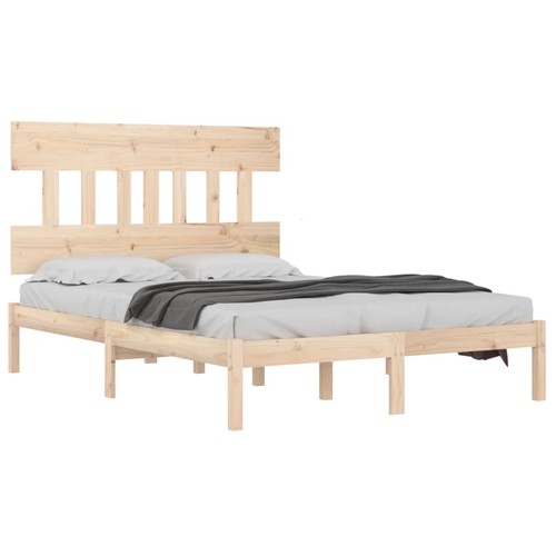Solid wood bed - wood, frame